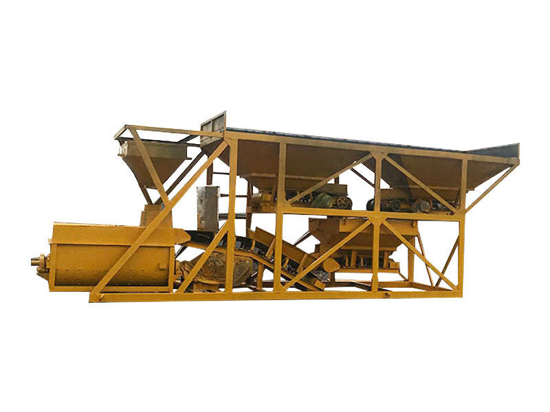 混凝土配料攪拌一體機